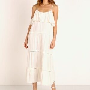 Show Me Your Mumu Ambrose Midi White Size Large